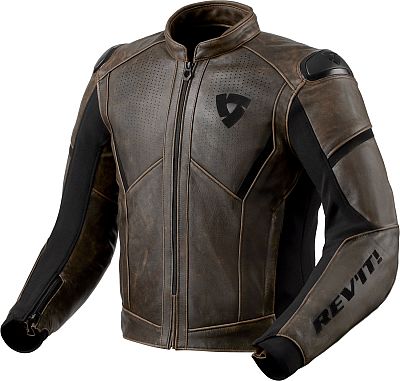 Revit Parallax, Leder-/Textiljacke - Braun/Schwarz - 48 von Revit