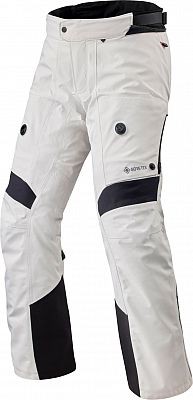 Revit Poseidon 3 GTX, Textilhose Gore-Tex - Silber/Schwarz - Kurz XXL von Revit