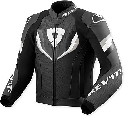 Revit Quantum 3, Lederjacke - Schwarz/Grau/Weiß - 56 Revit Quantum 3, Lederjacke - Schwarz/Grau/Weiß - 56 von Revit