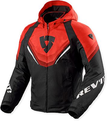 Revit Quantum 3 H2O, Textiljacke - Schwarz/Rot - L Revit Quantum 3 H2O, Textiljacke - Schwarz/Rot - L von Revit