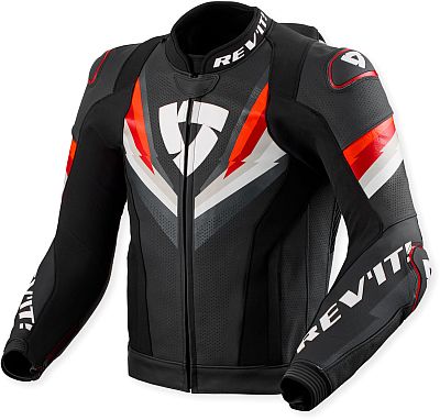 Revit Quantum 3 Pro, Lederjacke - Schwarz/Weiß/Rot - 56 Revit Quantum 3 Pro, Lederjacke - Schwarz/Weiß/Rot - 56 von Revit