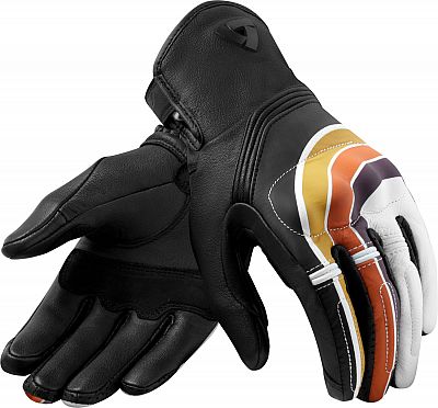 Revit Redhill, Handschuhe - Schwarz/Weiß/Gelb/Orange - L von Revit