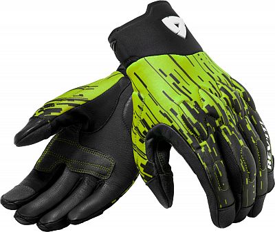 Revit Spectrum, Handschuhe - Schwarz/Neon-Gelb - L von Revit