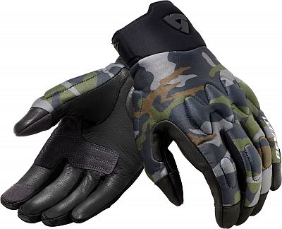 Revit Spectrum Camo, Handschuhe - Schwarz/Grau/Braun/Dunkelgrün - XL von Revit