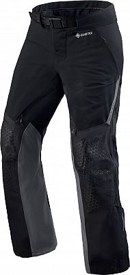 Revit Stratum GTX, Textilhose Gore-Tex - Schwarz/Grau - Lang XXL von Revit