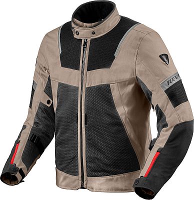 Revit Tornado 4 H2O, Textiljacke wasserdicht - Beige/Schwarz - XL von Revit