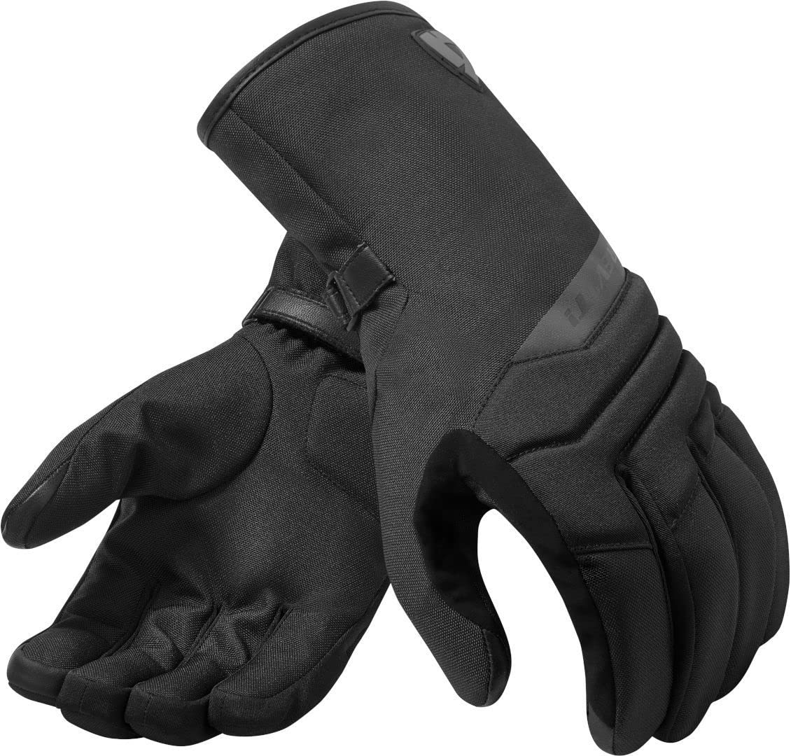Revit Upton H2O wasserdichte Motorrad Handschuhe (Black,M) von Revit