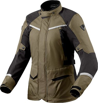 Revit Voltiac 3 H2O, Textiljacke wasserdicht Damen - Grün/Dunkelgrau - 46 von Revit
