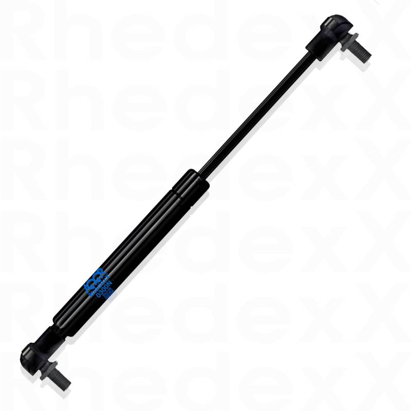 Ersatz für Stabilus Lift-O-Mat 5075DQ 0100N, RhedexX® Gasdruckfeder mit M6 Winkelgelenk Kugelkopf 375mm (100N - 5075DQ) von RhedexX