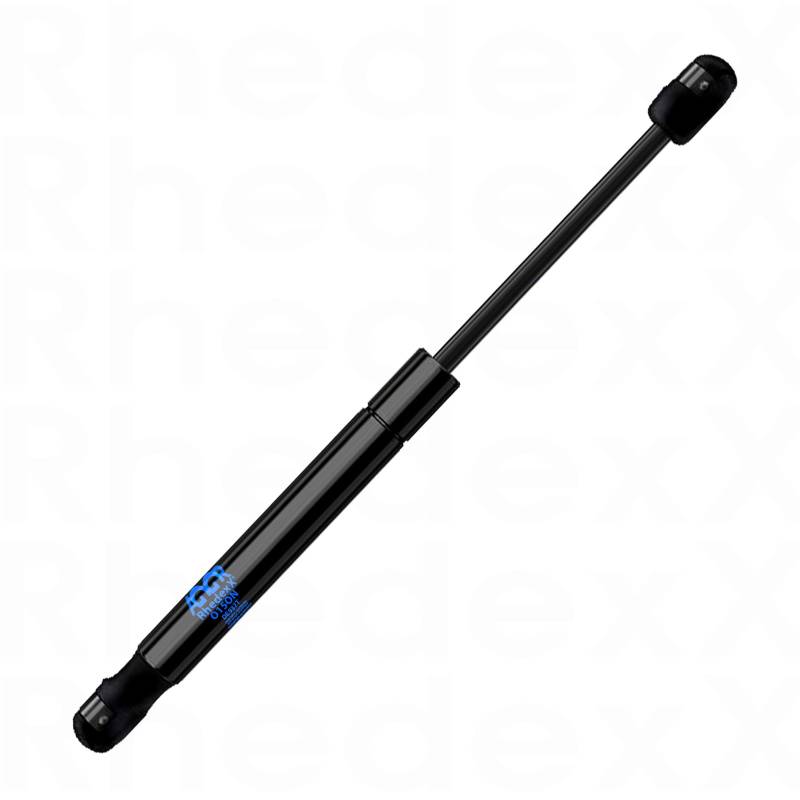 RhedexX® Gasfedern 752959 0150N Ersatz für Stabilus Lift-O-Mat, Gasdruckfeder mit M8 Kugelpfanne Winkelpfanne Gasdrukdämpfer Länge-585mm, Hub-250mm, Kraft-150N (150N - 752959) von RhedexX