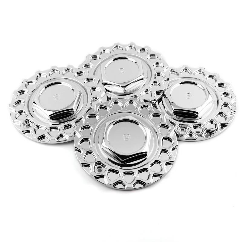 RhinoTuning 4 Stück Radnabenkappen für BBS AVID.1 Wheel Nabendeckel OD 168 mm, Chrom Radnabenabdeckung Geeignet für BBS RS/Style 5 AVID.1 AV05 STR Racing STR 606 ESM 002R Rad, Felgendecke von Rhinotuning