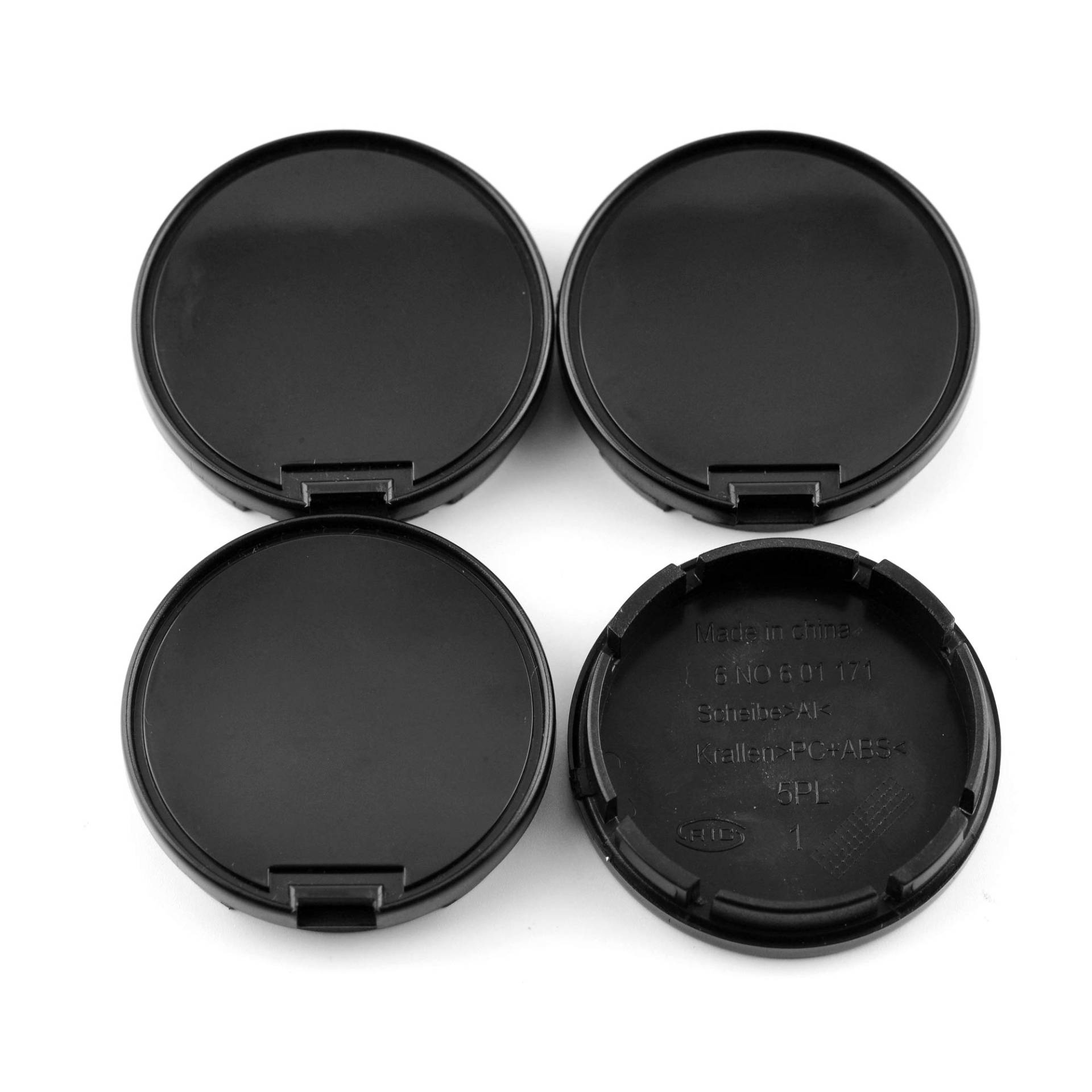 RhinoTuning 4 Stück Radnabenkappen für VW Nabendeckel OD 56 mm ID 53 mm, Schwarz Radnabenabdeckung Geeignet für Vento Bora Golf Beetle Lupo Polo Rad, 6N0601171 Felgendeckel RhinoTuning 4 Stück Radnabenkappen für VW Nabendeckel OD 56 mm ID 53 mm, Schwarz Radnabenabdeckung Geeignet für Vento Bora Golf Beetle Lupo Polo Rad, 6N0601171 Felgendeckel von Rhinotuning