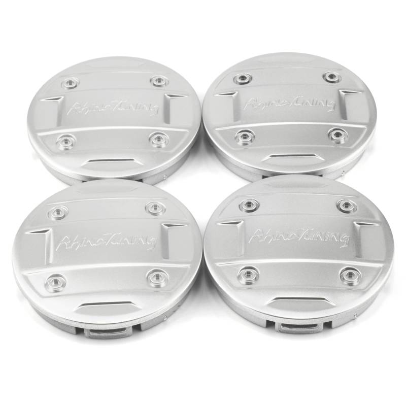 RhinoTuning 4 Stück Radnabenkappen für Nabendecke OD 56 mm ID 52 mm, Chrom Radnabenabdeckung Geeignet für Beetle 1998-2010 / Beetle Cabrio 2003-2010, 1J0 601 171 Felgendeckel von Rhinotuning