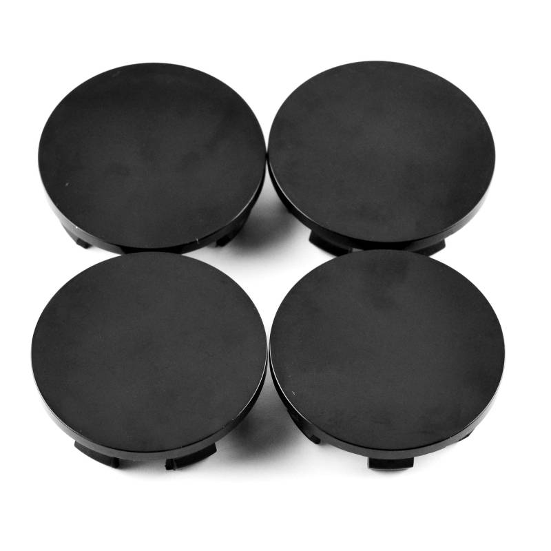 RhinoTuning 4 Stück Radnabenkappen für Chevy Pontiac Nabendeckel OD 53,5 mm ID 46 mm, Schwarz Radnabenabdeckung Geeignet für 2005-2010 Cobalt Impala Monte Carlo Rad, 9595095 Felgendeckel von Rhinotuning