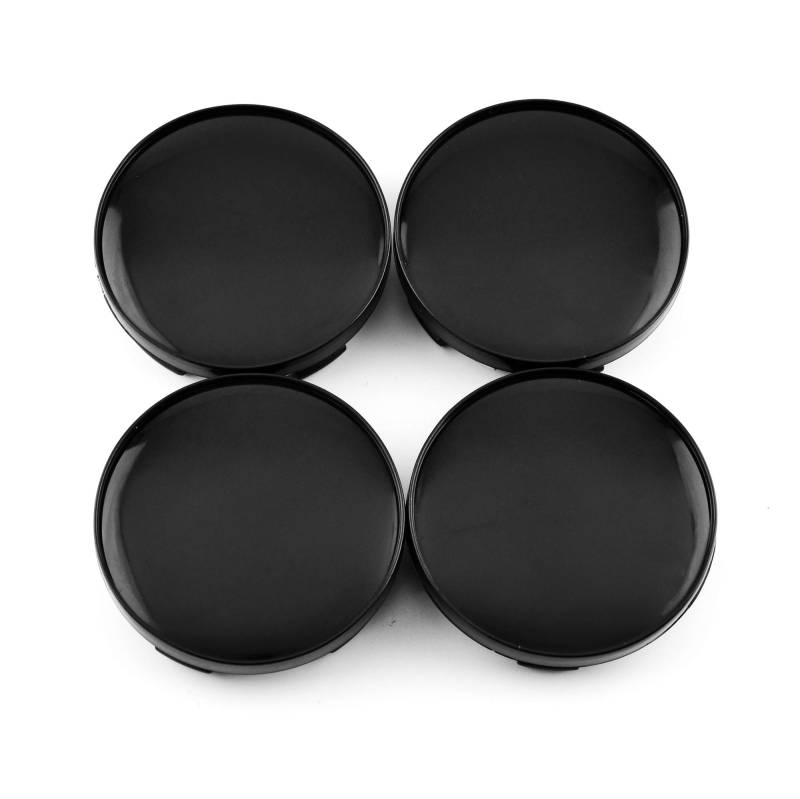 RhinoTuning 4 Stück Radnabenkappen für Nabendeckel OD 58,5 mm ID 53,8 mm, Schwarz Radnabenabdeckung Geeignet für CR-V Forester Impreza Legacy Outback Tribeca Rad, 44732-SAA-000 C5060K58 Felgendeckel von Rhinotuning
