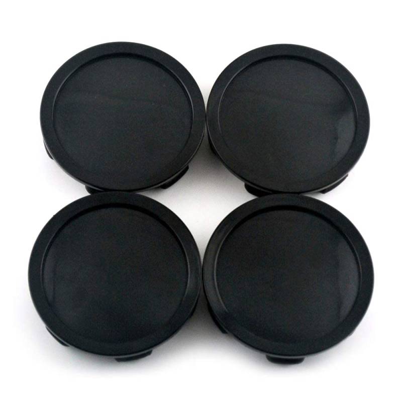 RhinoTuning 4 Stück Radnabenkappen für OZ Racing Nabendeckel OD 74,5 mm ID 70 mm, Schwarz Radnabenabdeckung Geeignet für Superforgiata S2000 ap2v2 Rad, M608 M242 81310409 Felgendeckel von Rhinotuning