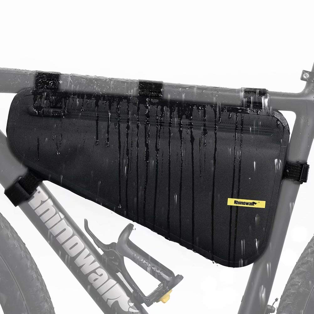 Rhinowalk Fahrrad Rohrtasche Rahmentasche Triangeltasche Wasserdicht Dreieck Fahrradtasche für Mountainbike Rennrad von Rhinowalk