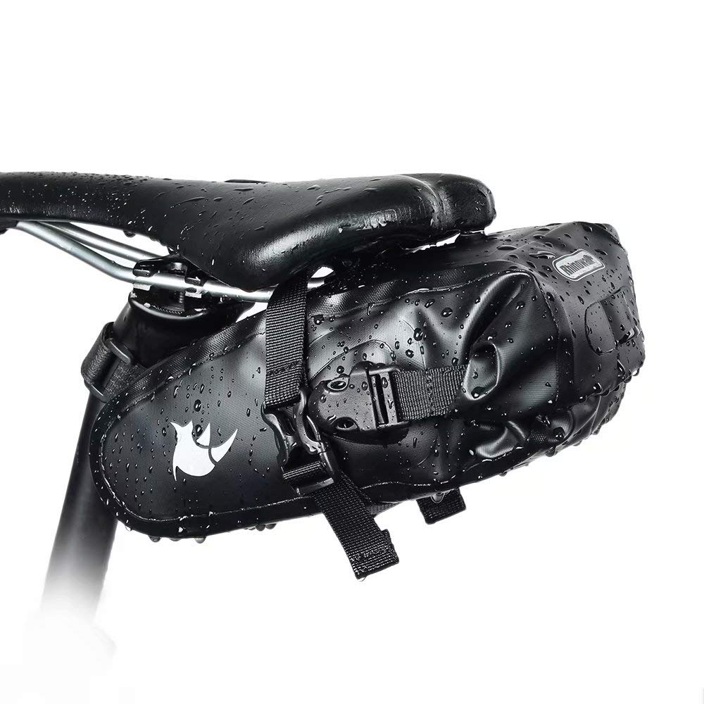 Rhinowalk Fahrrad Satteltasche Wasserdicht 1.5/5/10/13L Fahrradtasche Sitztasche für Outdoor Fahrräder Mountainbikes Rennräder von Rhinowalk