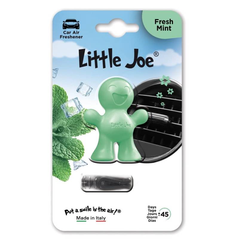 Rhütten Deo Little Joe Fresh Mint Auto-Lufterfrischer, Lufterfrischer für Luft, Grün, frische Minze von Rhütten