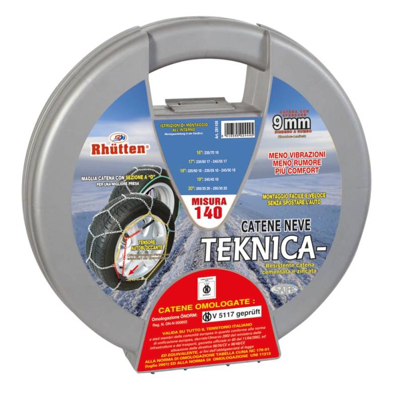 Rhutten 281105 Schneeketten Rombo, 9 mm von Rhütten