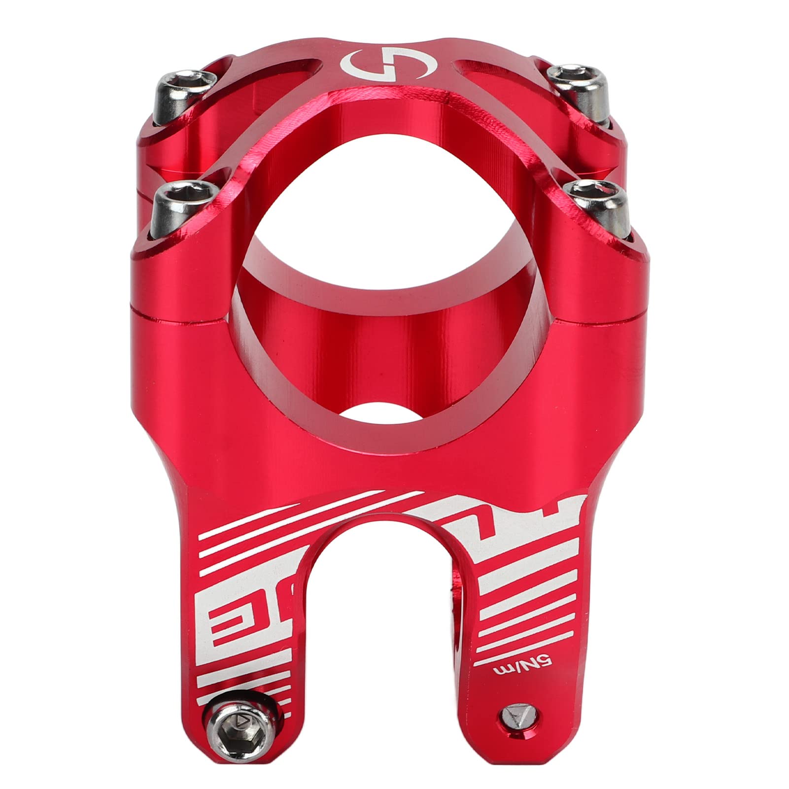 Fahrradstämme, Aluminium -Legierungsrad -Bike -Stamm -Kurzlenkstamm für Road Mountainbikes (Rot) von RiToEasysports