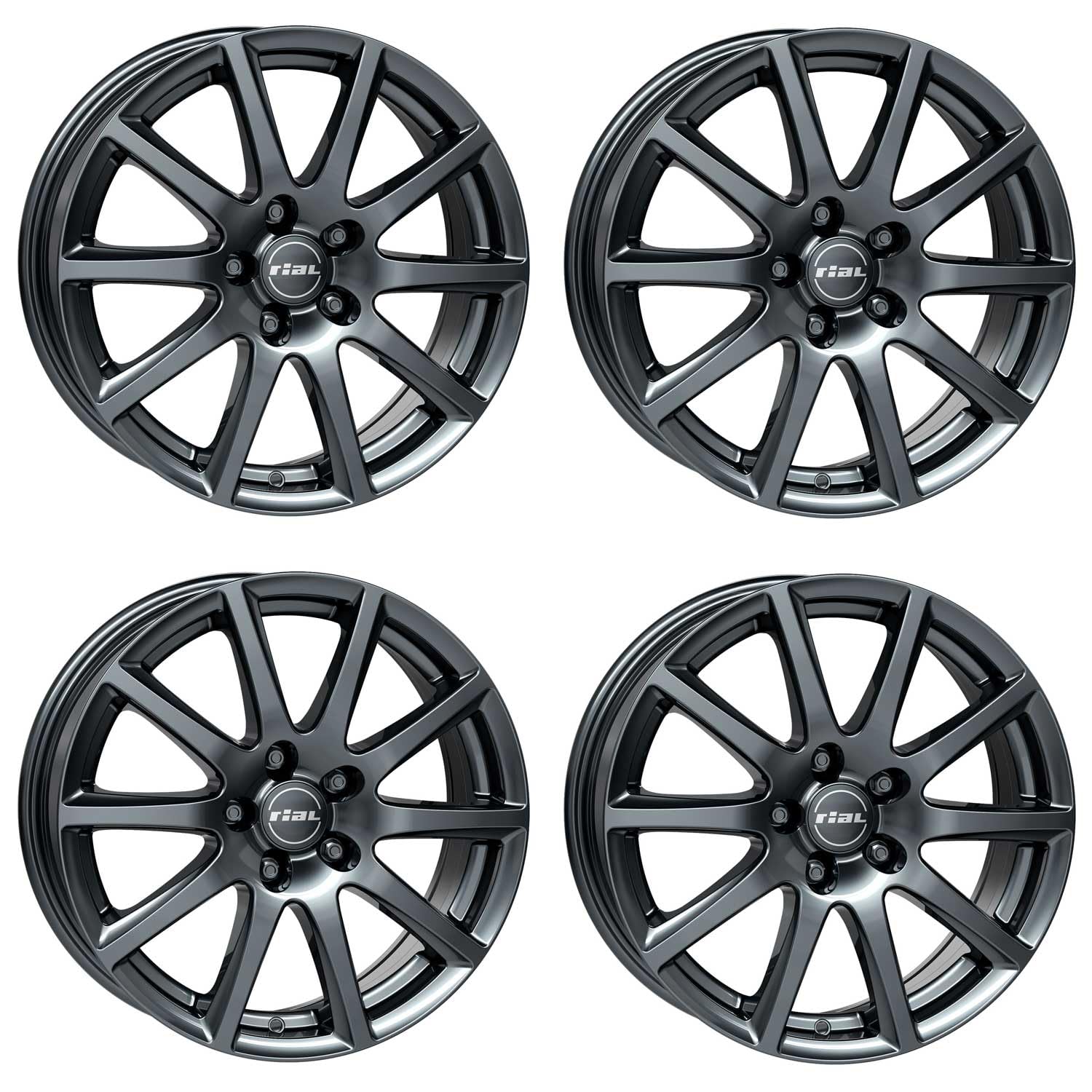 4x Rial Felgen Alufelgen Milano 7.0Jx17 ET45 5x112 titanium kompatibel mit SKODA Karoq Kodiaq Octavia Superb Superb iV Yeti 4x Rial Felgen Alufelgen Milano 7.0Jx17 ET45 5x112 titanium kompatibel mit SKODA Karoq Kodiaq Octavia Superb Superb iV Yeti von Rial