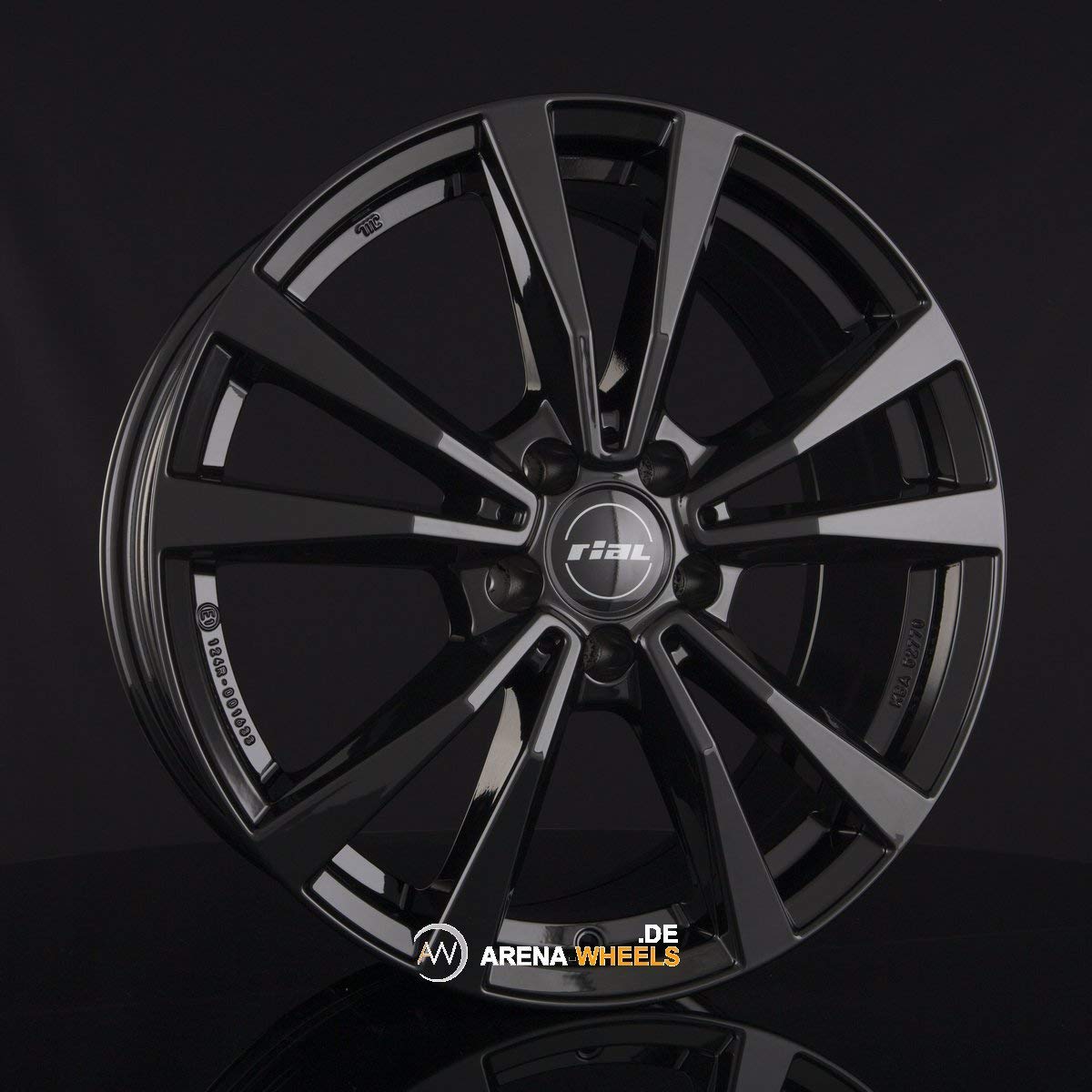 RIAL M12 9J x 19 Zoll ET 49 LK 5x112 Alufelge Felge KBA NEU von Rial