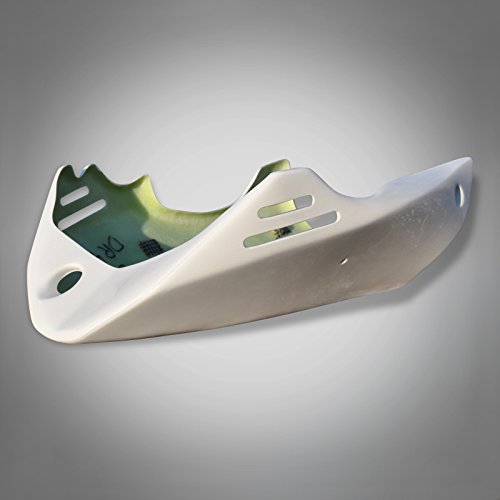 DR482 RicambiWeiss Bugspoiler kompatibel mit Kawasaki ZX-9R 98-03 GFK Bugverkleidung Verkleidung von Ricambi Weiss