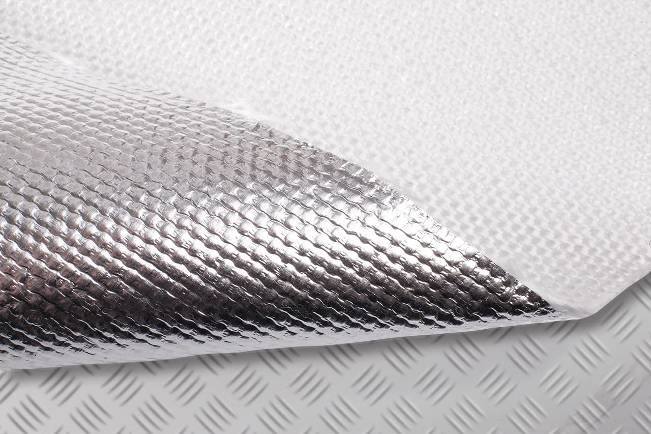 Hitzeschutzfolie RicambiWeiss Hitzeschutzmatte 550° 50cm x 50cm selbstklebend 2,0mm Auto Hitzeschutzfolie RicambiWeiss Hitzeschutzmatte 550° 50cm x 50cm selbstklebend 2,0mm Auto von Ricambi Weiss