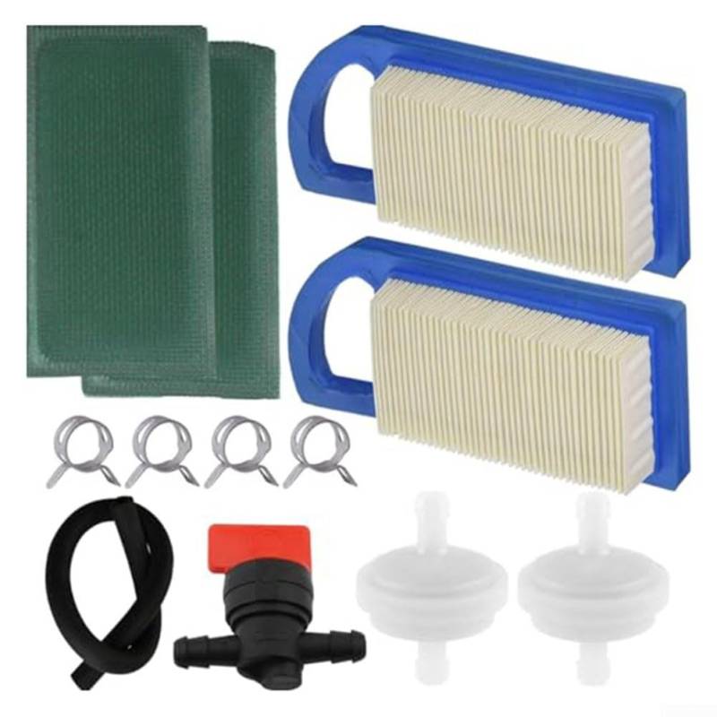 Rasentraktor-Luftfilter-Set mit verbesserten Filterfunktionen, passt perfekt für BS-Motorspezifikationen von RichVibe
