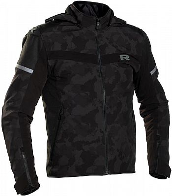 Richa  2STL Camo, Textiljacke wasserdicht - Schwarz/Dunkelgrau - M von Richa
