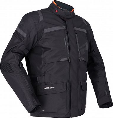 Richa Brutus GTX, Textiljacke Gore-Tex - Schwarz - 3XL von Richa