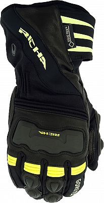 Richa Cold Protect, Handschuhe Gore-Tex - Schwarz/Neon-Gelb - XL von Richa