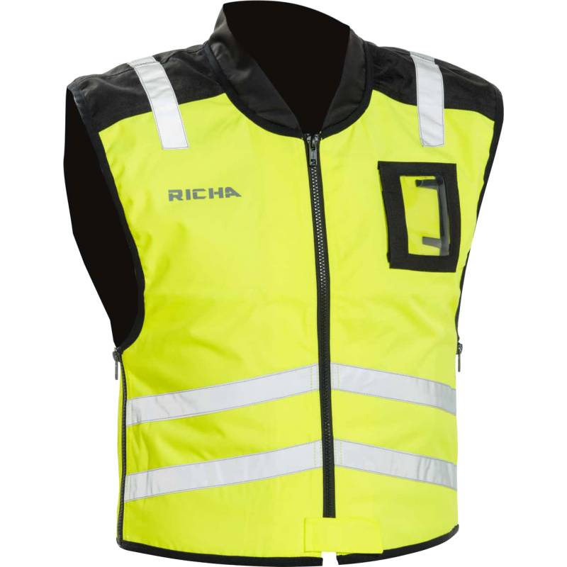 Richa Sleevless Safety Kinder Warnweste fluo gelb von Richa