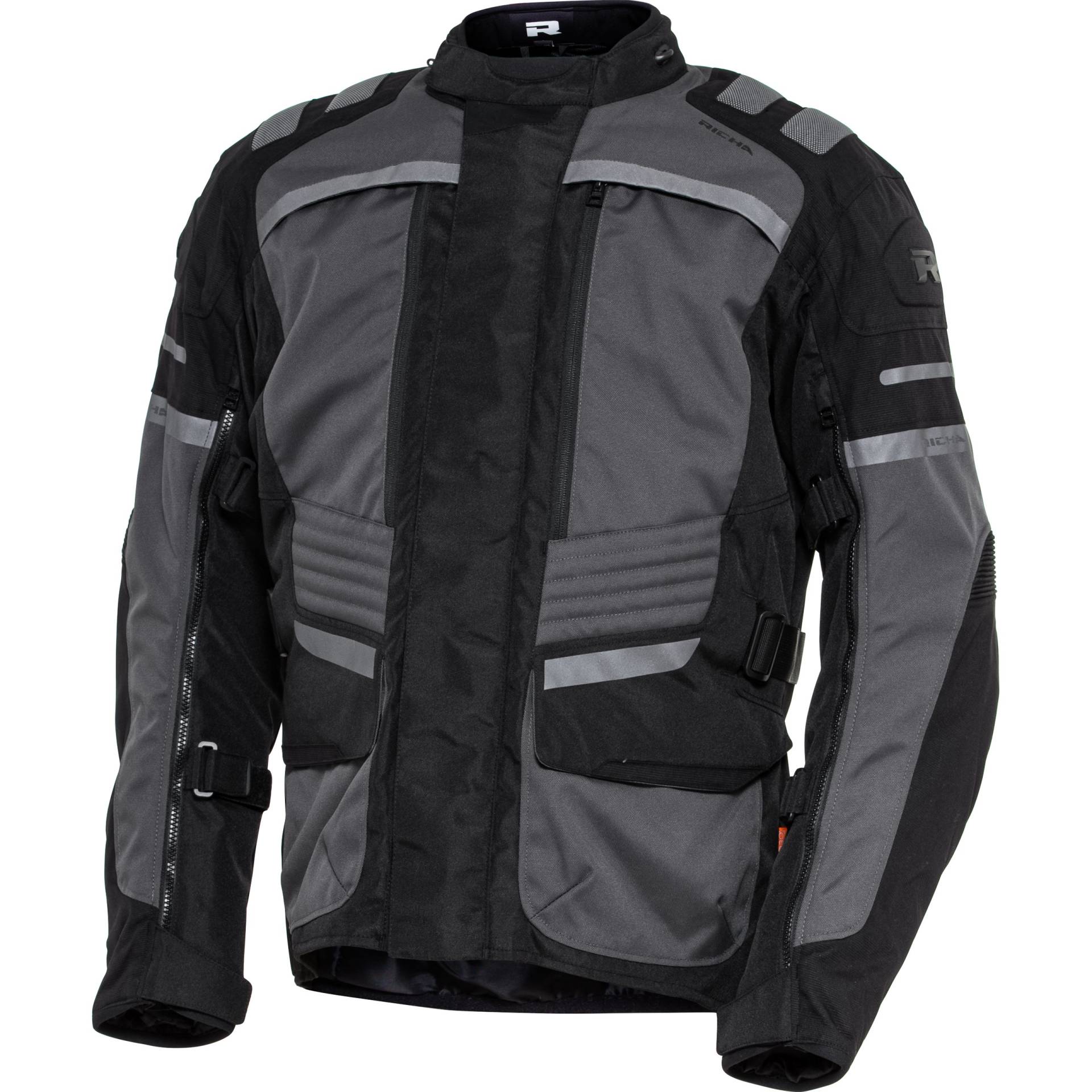 Richa Touareg V2 Adv. Textiljacke schwarz/dunkelgrau L Herren von Richa