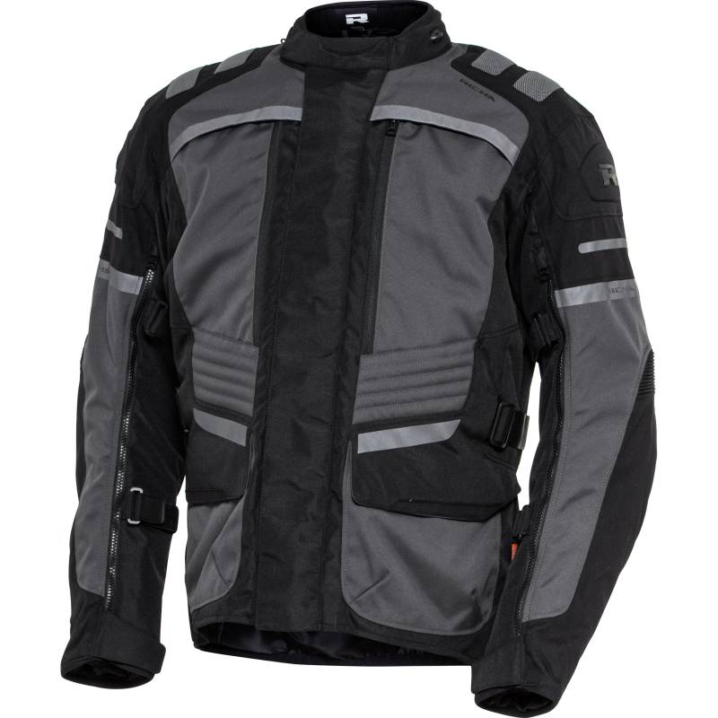 Richa Touareg V2 Adv. Textiljacke schwarz/dunkelgrau L Herren von Richa