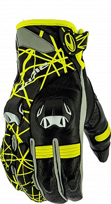 Richa Web, Handschuhe - Schwarz/Weiß/Rot - S von Richa