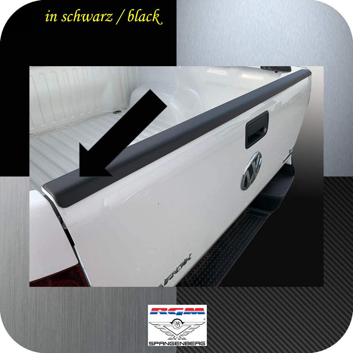 Richard Grant Mouldings Ltd. Original RGM Passform Heckklappen Schutzleiste ABS schwarz passend für VW Amarok ab Baujahr 2010- BRC114 Richard Grant Mouldings Ltd. Original RGM Passform Heckklappen Schutzleiste ABS schwarz passend für VW Amarok ab Baujahr 2010- BRC114 von Richard Grant Mouldings Ltd.