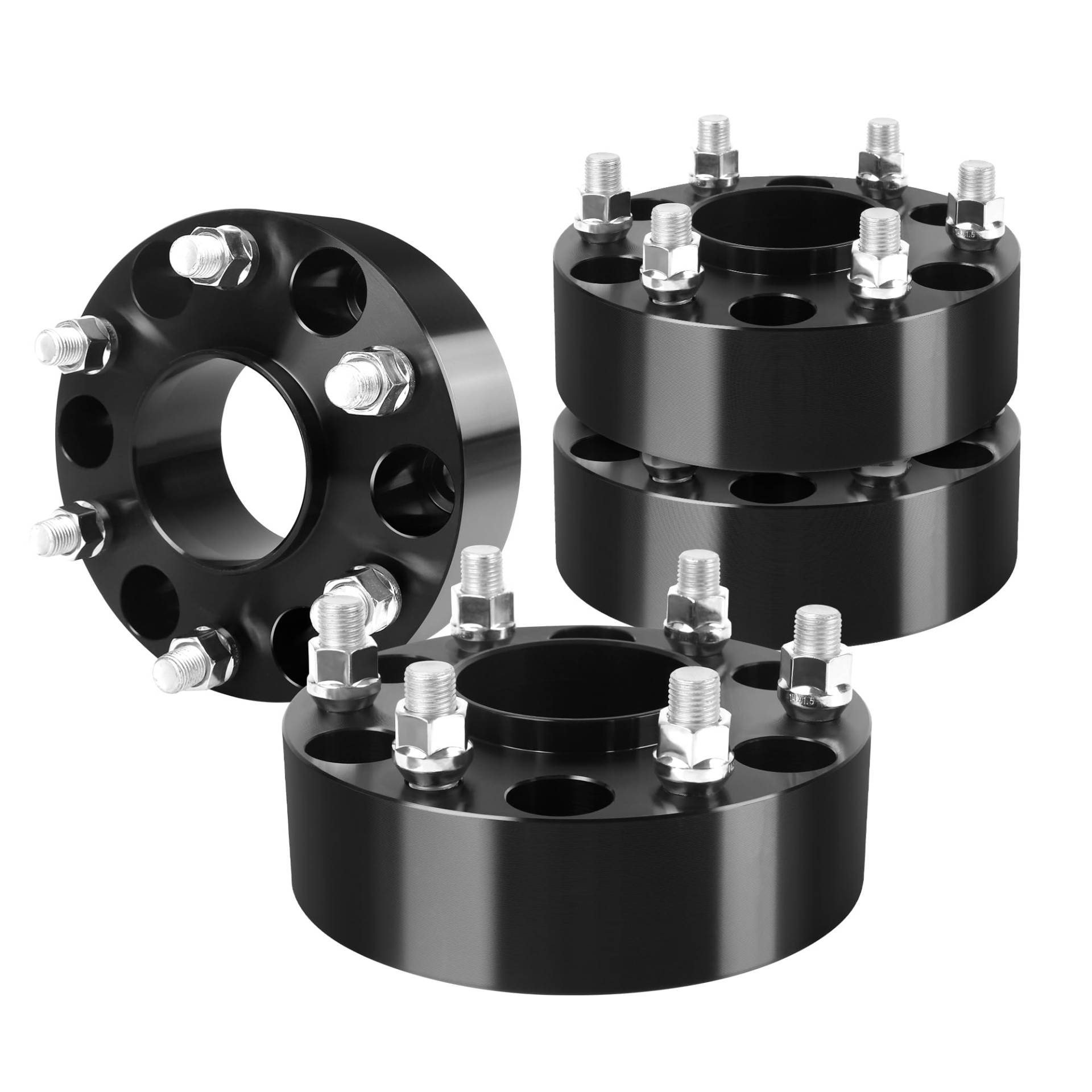Richeer Kompatibel mit 4 zentrischen Radabstandshaltern, 6 x 5,5, 6 x 139,7 mm, mit 14 x 1,5 Bolzen und 78,1 mm Bohrung, Tahoe Avalanche Express Suburban Sierra Yukon Escalade Richeer Kompatibel mit 4 zentrischen Radabstandshaltern, 6 x 5,5, 6 x 139,7 mm, mit 14 x 1,5 Bolzen und 78,1 mm Bohrung, Tahoe Avalanche Express Suburban Sierra Yukon Escalade von Richeer