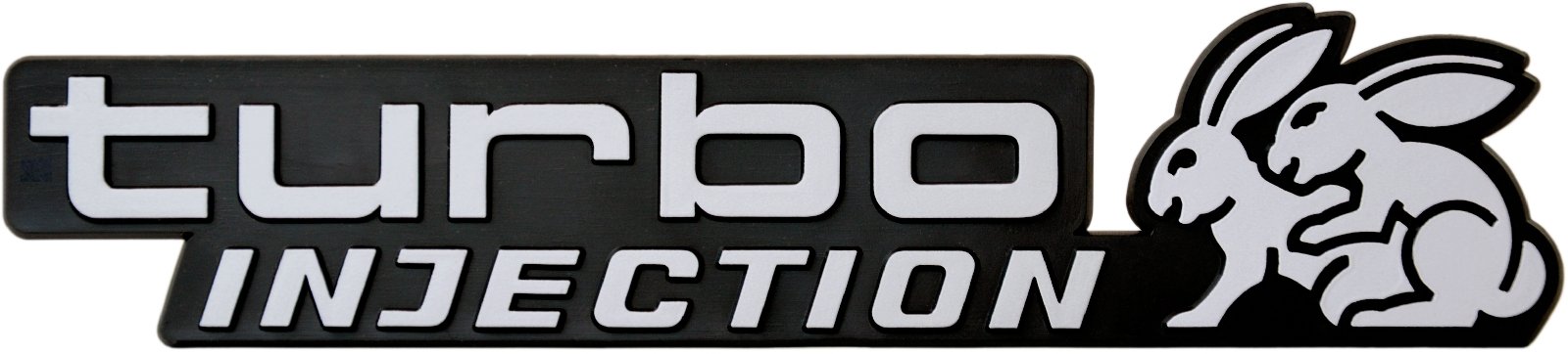 Richter Auto Relief Schild 3D Aufkleber Turbo Injection Art. 4707 von Richter