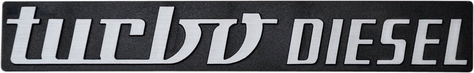 Richter Auto Relief Schild 3D Aufkleber Turbo Diesel 21 cm HR Art. 14474 Richter Auto Relief Schild 3D Aufkleber Turbo Diesel 21 cm HR Art. 14474 von Richter