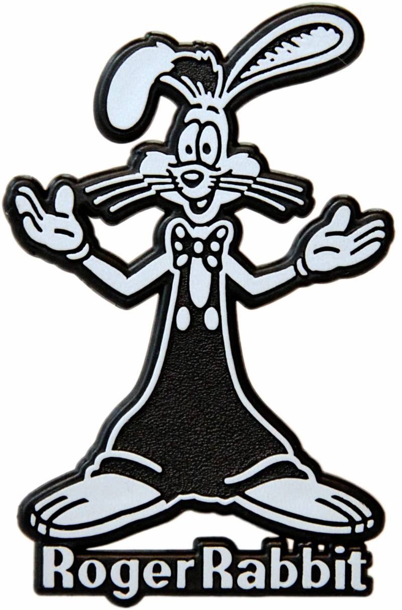 Richter Roger Rabbit Ovation Relief Schild 90 x 62 mm original 1982 von Richter