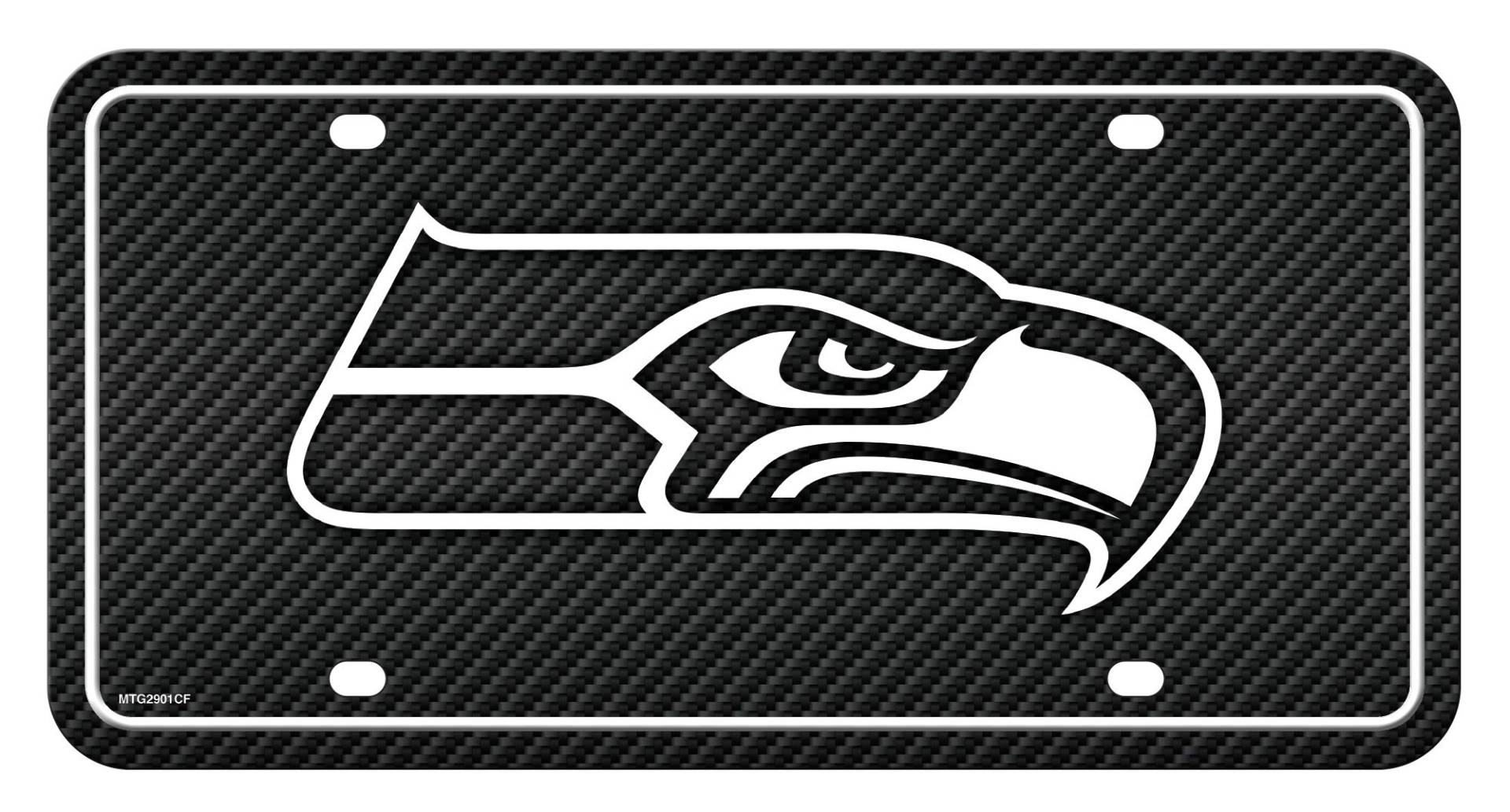 Rico Industries MTG2901CF Seahawks – Kohlefaser-Design – Metall Auto Tag Multi 6x12 Zoll Rico Industries MTG2901CF Seahawks – Kohlefaser-Design – Metall Auto Tag Multi 6x12 Zoll von Rico Industries