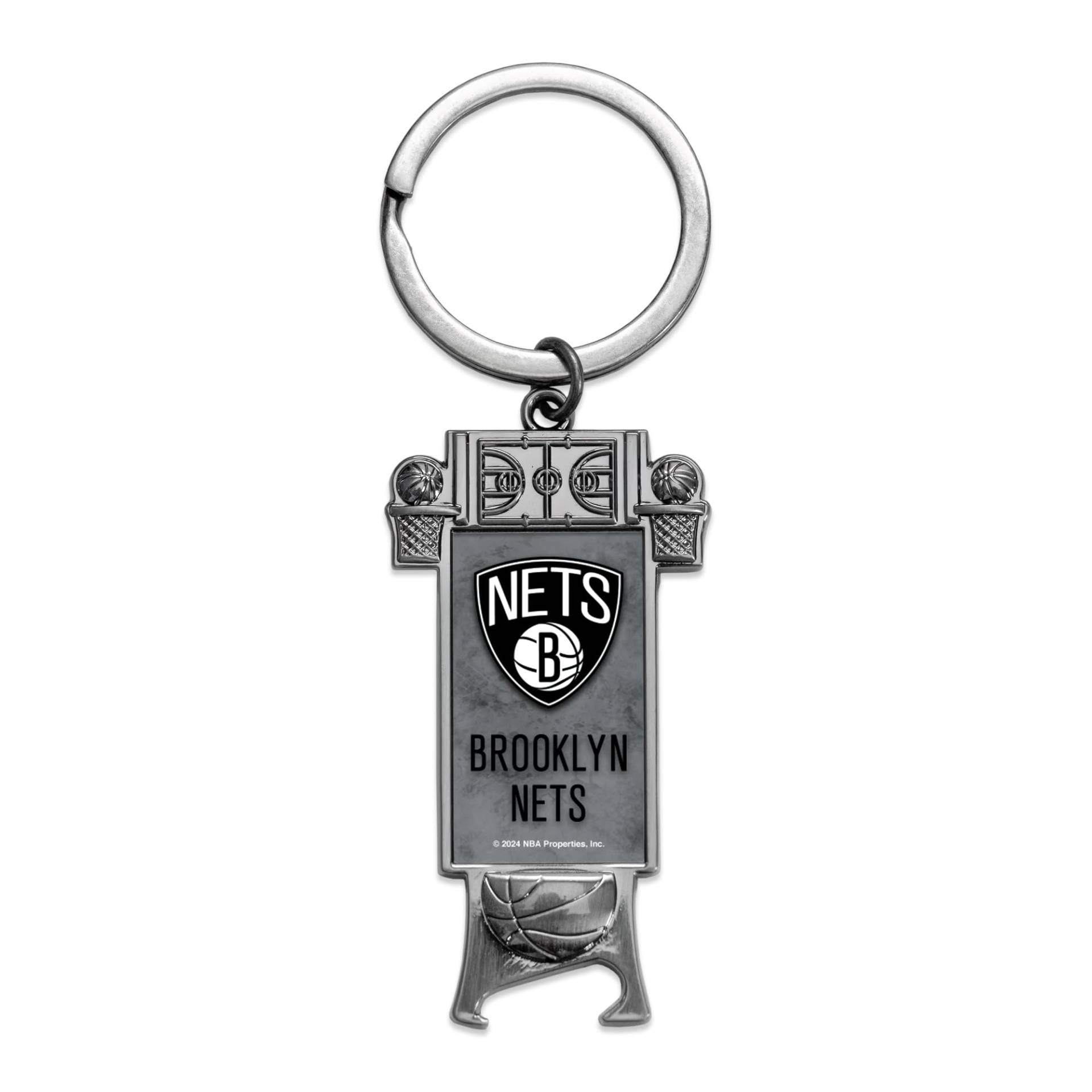 Rico Industries NBA Basketball Brooklyn Nets geformter Flaschenöffner, Schlüsselanhänger, tolles Geschenk Rico Industries NBA Basketball Brooklyn Nets geformter Flaschenöffner, Schlüsselanhänger, tolles Geschenk von Rico Industries