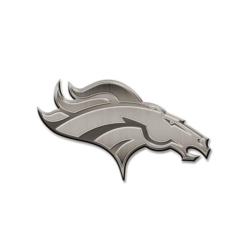 Rico Industries NFL Denver Broncos Antik Auto Emblem Nickel für LKW SUV von Rico Industries