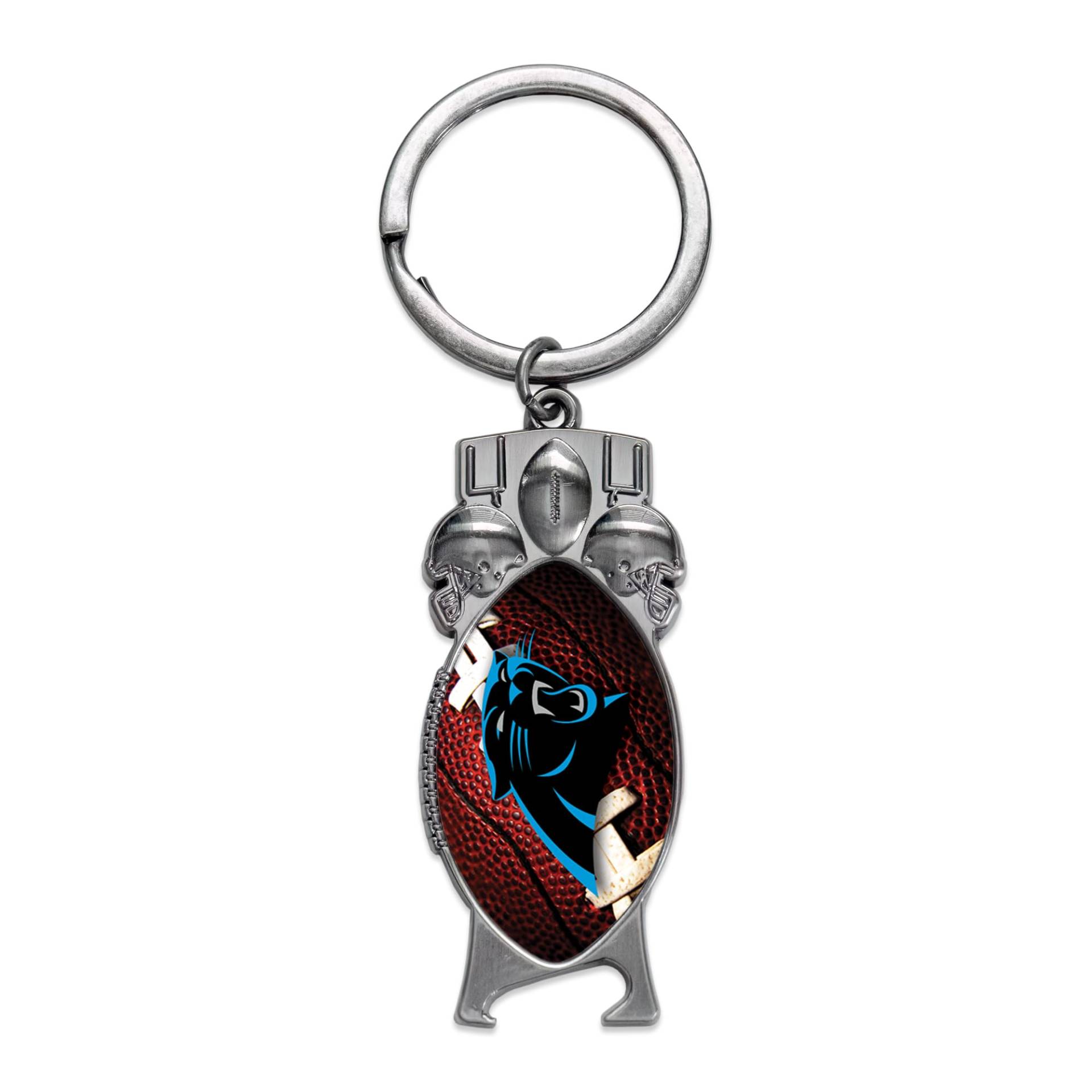Rico Industries NFL Football Carolina Panthers geformter Flaschenöffner Schlüsselanhänger – Autozubehör Rico Industries NFL Football Carolina Panthers geformter Flaschenöffner Schlüsselanhänger – Autozubehör von Rico Industries