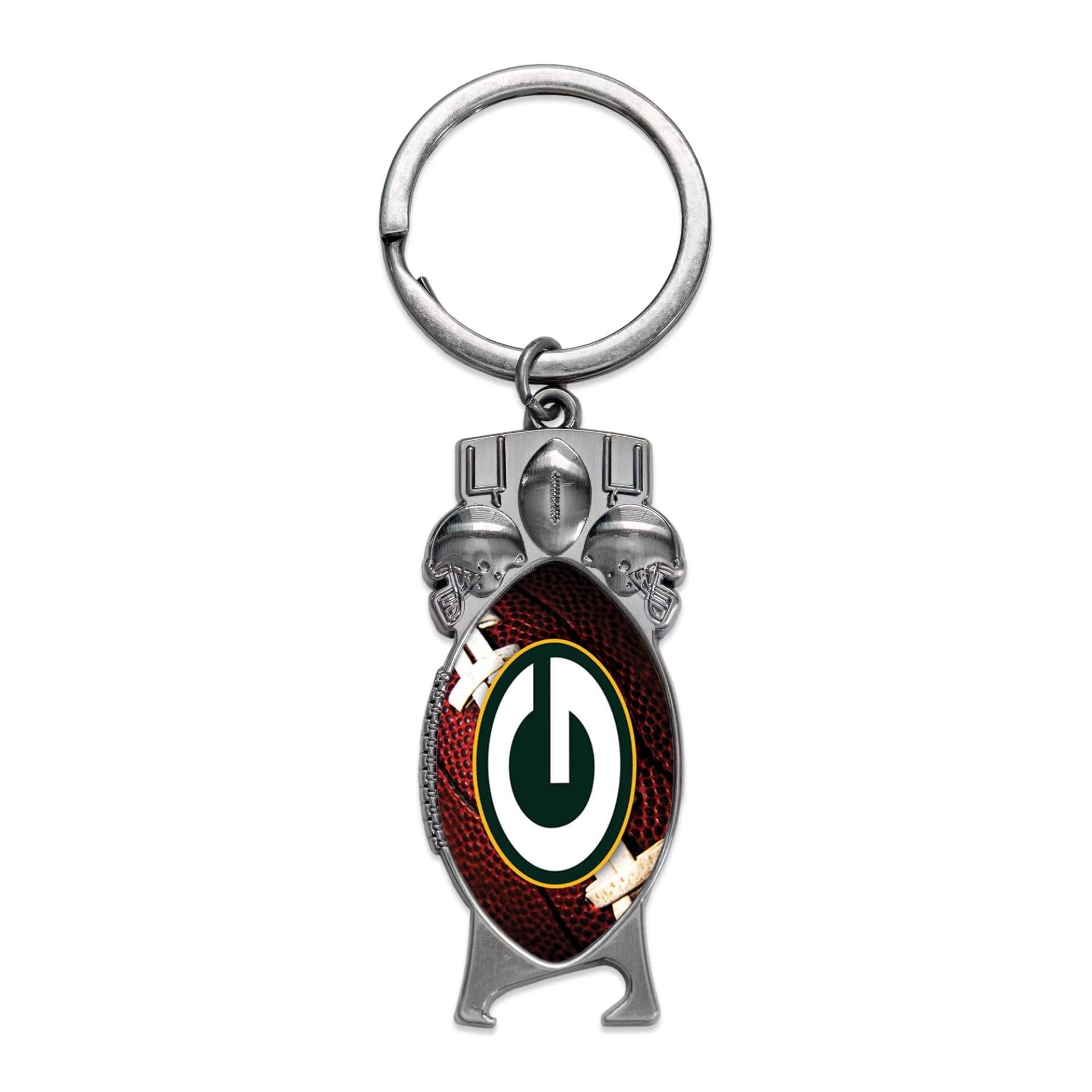 Rico Industries NFL Football Green Bay Packers geformter Flaschenöffner Schlüsselanhänger – Autozubehör Rico Industries NFL Football Green Bay Packers geformter Flaschenöffner Schlüsselanhänger – Autozubehör von Rico Industries