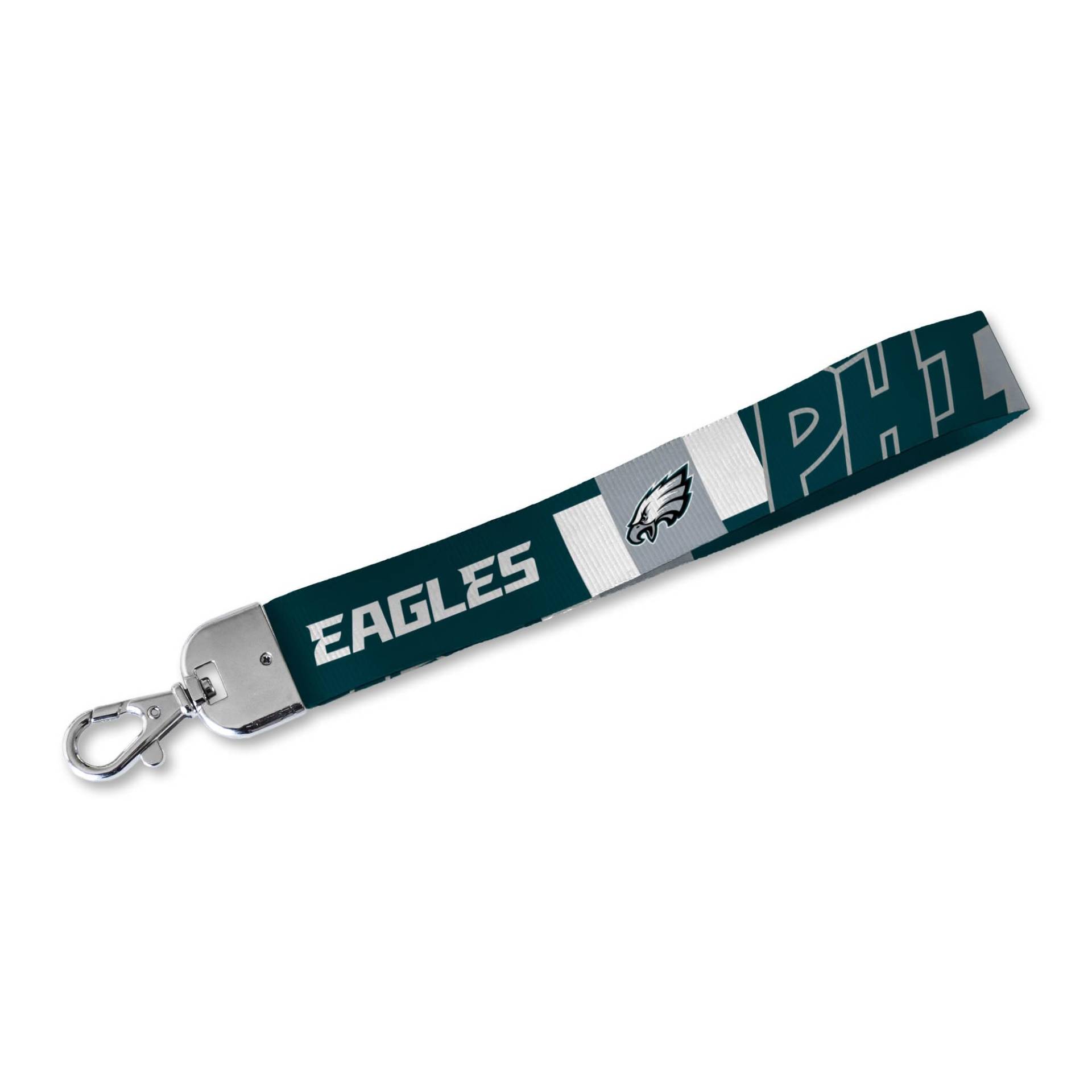 Rico Industries NFL Football Philadelphia Eagles Standard-Handgelenk-Schlüsselband, niedlicher Handgelenkriemen, Schlüsselanhänger für Damen und Herren, Autoschlüssel, Ausweise, Karte, Geldbörse Rico Industries NFL Football Philadelphia Eagles Standard-Handgelenk-Schlüsselband, niedlicher Handgelenkriemen, Schlüsselanhänger für Damen und Herren, Autoschlüssel, Ausweise, Karte, Geldbörse von Rico Industries