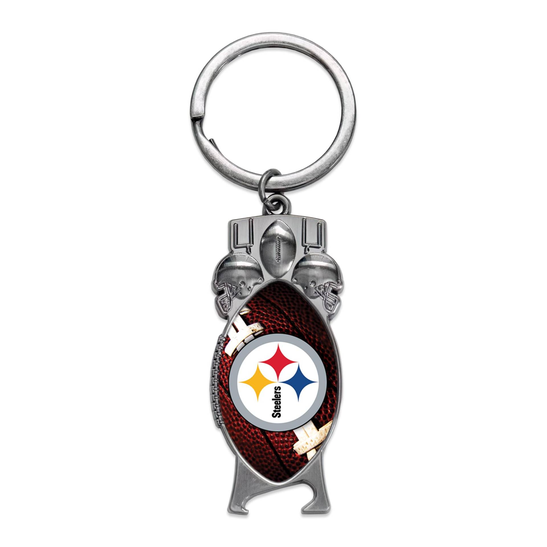 Rico Industries NFL Football Pittsburgh Steelers geformter Flaschenöffner Schlüsselanhänger – Autozubehör Rico Industries NFL Football Pittsburgh Steelers geformter Flaschenöffner Schlüsselanhänger – Autozubehör von Rico Industries