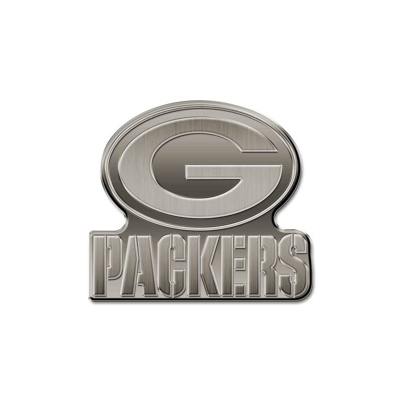 Rico Industries NFL Green Bay Packers Antik Auto Emblem Nickel für Auto/LKW/SUV von Rico Industries